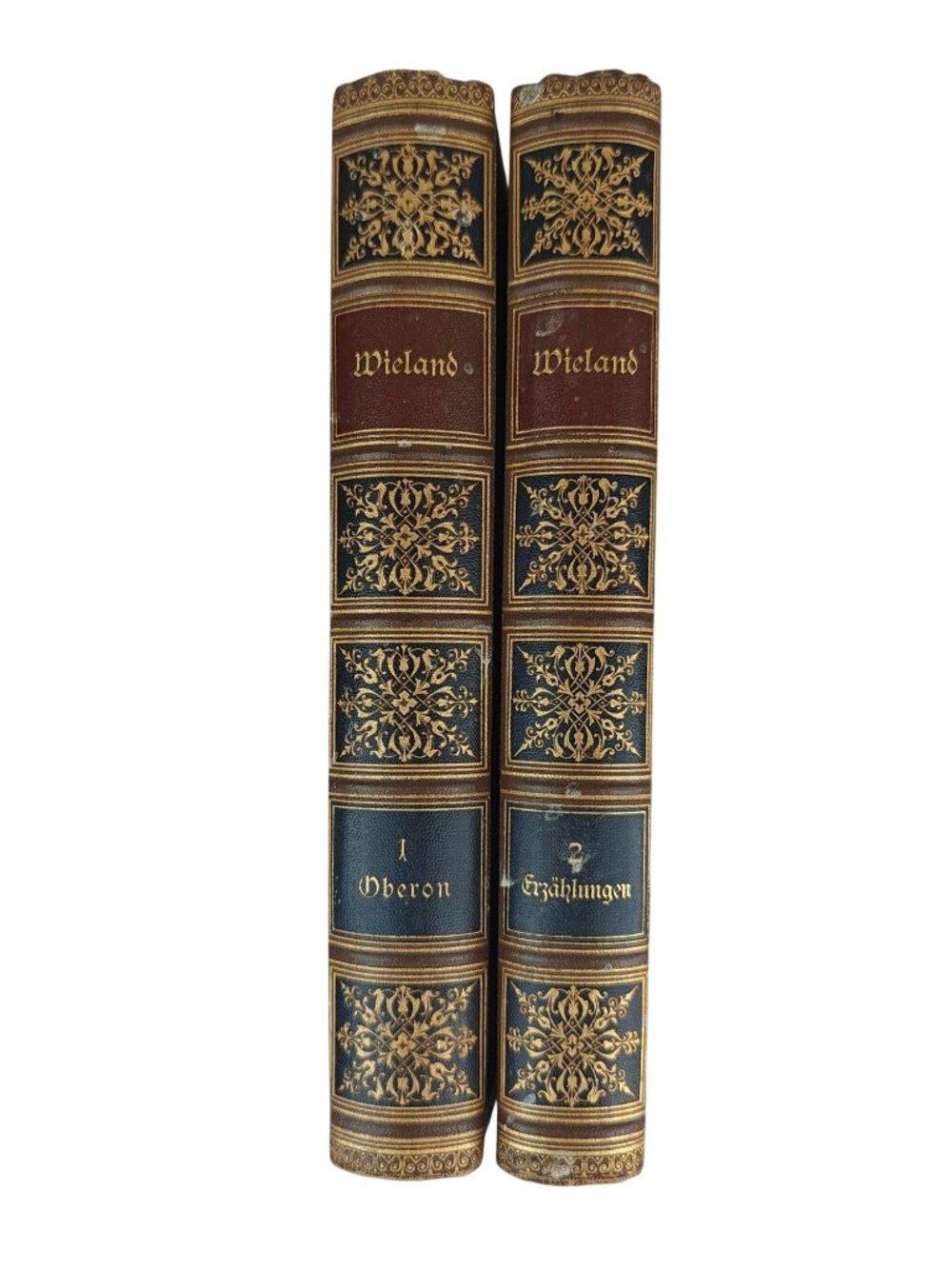 Wielands Werke Heinrich Kurz 19th Century Hardcovers 2 Volumes Literature